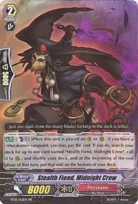 Stealth Fiend, Midnight Crow - BT05: Awakening of Twin Blades - Cardfight Vanguard card