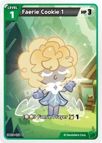 Faerie Cookie 1 - A Game of Truth and Deceit - CookieRun: Braverse TCG card