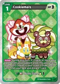 Cookiemals - A Game of Truth and Deceit - CookieRun: Braverse TCG card