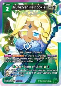 Pure Vanilla Cookie (065) - A Game of Truth and Deceit - CookieRun: Braverse TCG card