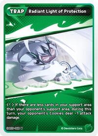 Radiant Light of Protection - A Game of Truth and Deceit - CookieRun: Braverse TCG card