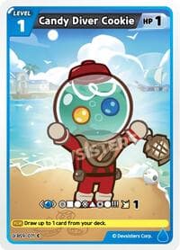 Candy Diver Cookie (Ver. 1) - A Game of Truth and Deceit - CookieRun: Braverse TCG card