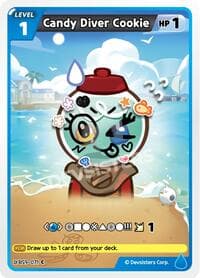 Candy Diver Cookie (Ver. 2) - A Game of Truth and Deceit - CookieRun: Braverse TCG card