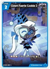 Clown Faerie Cookie 2 - A Game of Truth and Deceit - CookieRun: Braverse TCG card