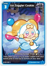 Ice Juggler Cookie - A Game of Truth and Deceit - CookieRun: Braverse TCG card