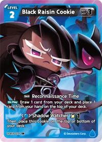 Black Raisin Cookie - A Game of Truth and Deceit - CookieRun: Braverse TCG card