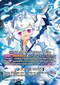 White Lily Cookie (SSR) - A Game of Truth and Deceit - CookieRun: Braverse TCG card