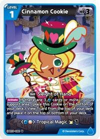 Cinnamon Cookie (080) - A Game of Truth and Deceit - CookieRun: Braverse TCG card