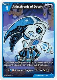 Animatronic of Deceit - A Game of Truth and Deceit - CookieRun: Braverse TCG card