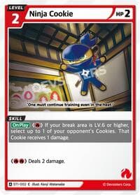 Ninja Cookie - Starter Deck Assortment 1 - CookieRun: Braverse TCG card