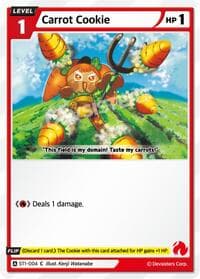 Carrot Cookie - Starter Deck Assortment 1 - CookieRun: Braverse TCG card