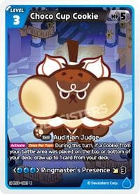 Choco Cup Cookie - A Game of Truth and Deceit - CookieRun: Braverse TCG card
