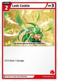 Leek Cookie - Starter Deck Assortment 1 - CookieRun: Braverse TCG card