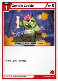 Zombie Cookie - Starter Deck Assortment 1 - CookieRun: Braverse TCG card
