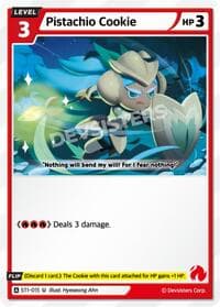 Pistachio Cookie - Starter Deck Assortment 1 - CookieRun: Braverse TCG card