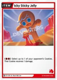 Icky Sticky Jelly - Starter Deck Assortment 1 - CookieRun: Braverse TCG card
