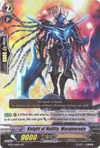 Knight of Nullity, Masquerade - BT05: Awakening of Twin Blades - Cardfight Vanguard card