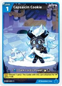 Capsaicin Cookie (Ver. 3) - A Game of Truth and Deceit - CookieRun: Braverse TCG card