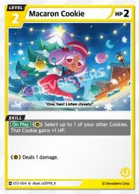Macaron Cookie - Starter Deck Assortment 1 - CookieRun: Braverse TCG card