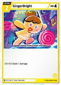 GingerBright (006) (Ver. 2) - Starter Deck Assortment 1 - CookieRun: Braverse TCG card