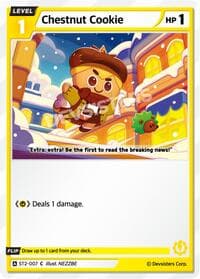 Chestnut Cookie - Starter Deck Assortment 1 - CookieRun: Braverse TCG card
