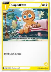 GingerBrave (009) (Ver. 1) - Starter Deck Assortment 1 - CookieRun: Braverse TCG card