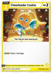Cheerleader Cookie - Starter Deck Assortment 1 - CookieRun: Braverse TCG card