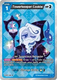 Towerkeeper Cookie - A Game of Truth and Deceit - CookieRun: Braverse TCG card