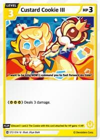 Custard Cookie III - Starter Deck Assortment 1 - CookieRun: Braverse TCG card