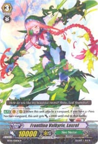 Frontline Valkyrie, Laurel - BT05: Awakening of Twin Blades - Cardfight Vanguard card