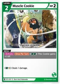Muscle Cookie - Starter Deck Assortment 1 - CookieRun: Braverse TCG card