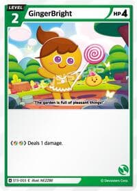 GingerBright (003) - Starter Deck Assortment 1 - CookieRun: Braverse TCG card