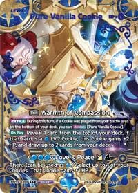 Pure Vanilla Cookie (088) (EXR) - A Game of Truth and Deceit - CookieRun: Braverse TCG card