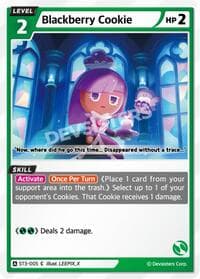 Blackberry Cookie - Starter Deck Assortment 1 - CookieRun: Braverse TCG card