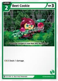Beet Cookie - Starter Deck Assortment 1 - CookieRun: Braverse TCG card