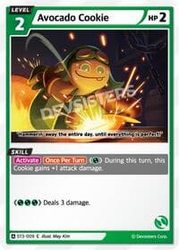 Avocado Cookie - Starter Deck Assortment 1 - CookieRun: Braverse TCG card