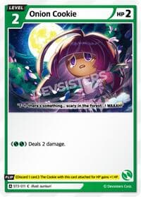 Onion Cookie - Starter Deck Assortment 1 - CookieRun: Braverse TCG card