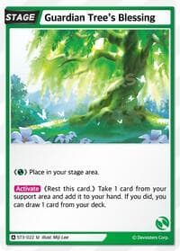 Guardian Tree's Blessing - Starter Deck Assortment 1 - CookieRun: Braverse TCG card
