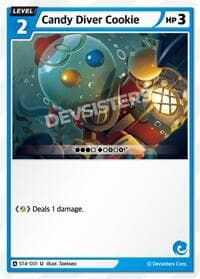 Candy Diver Cookie - Starter Deck Assortment 1 - CookieRun: Braverse TCG card