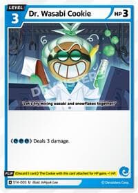 Dr. Wasabi Cookie - Starter Deck Assortment 1 - CookieRun: Braverse TCG card