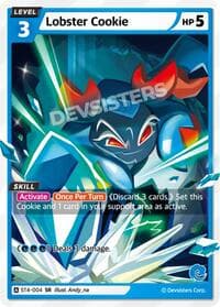 Lobster Cookie - Starter Deck Assortment 1 - CookieRun: Braverse TCG card