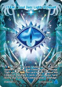 Soul Jam: Light of Deceit (SSR) - A Game of Truth and Deceit - CookieRun: Braverse TCG card