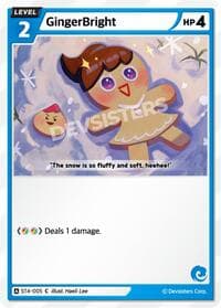 GingerBright (005) - Starter Deck Assortment 1 - CookieRun: Braverse TCG card