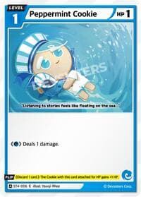 Peppermint Cookie - Starter Deck Assortment 1 - CookieRun: Braverse TCG card