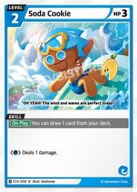 Soda Cookie - Starter Deck Assortment 1 - CookieRun: Braverse TCG card