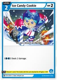 Ice Candy Cookie - Starter Deck Assortment 1 - CookieRun: Braverse TCG card