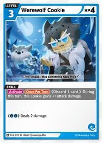 Werewolf Cookie - Starter Deck Assortment 1 - CookieRun: Braverse TCG card