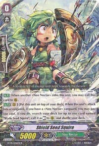 Shield Seed Squire - BT05: Awakening of Twin Blades - Cardfight Vanguard card
