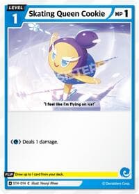 Skating Queen Cookie - Starter Deck Assortment 1 - CookieRun: Braverse TCG card