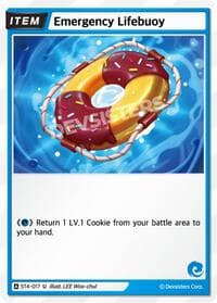 Emergency Lifebuoy - Starter Deck Assortment 1 - CookieRun: Braverse TCG card